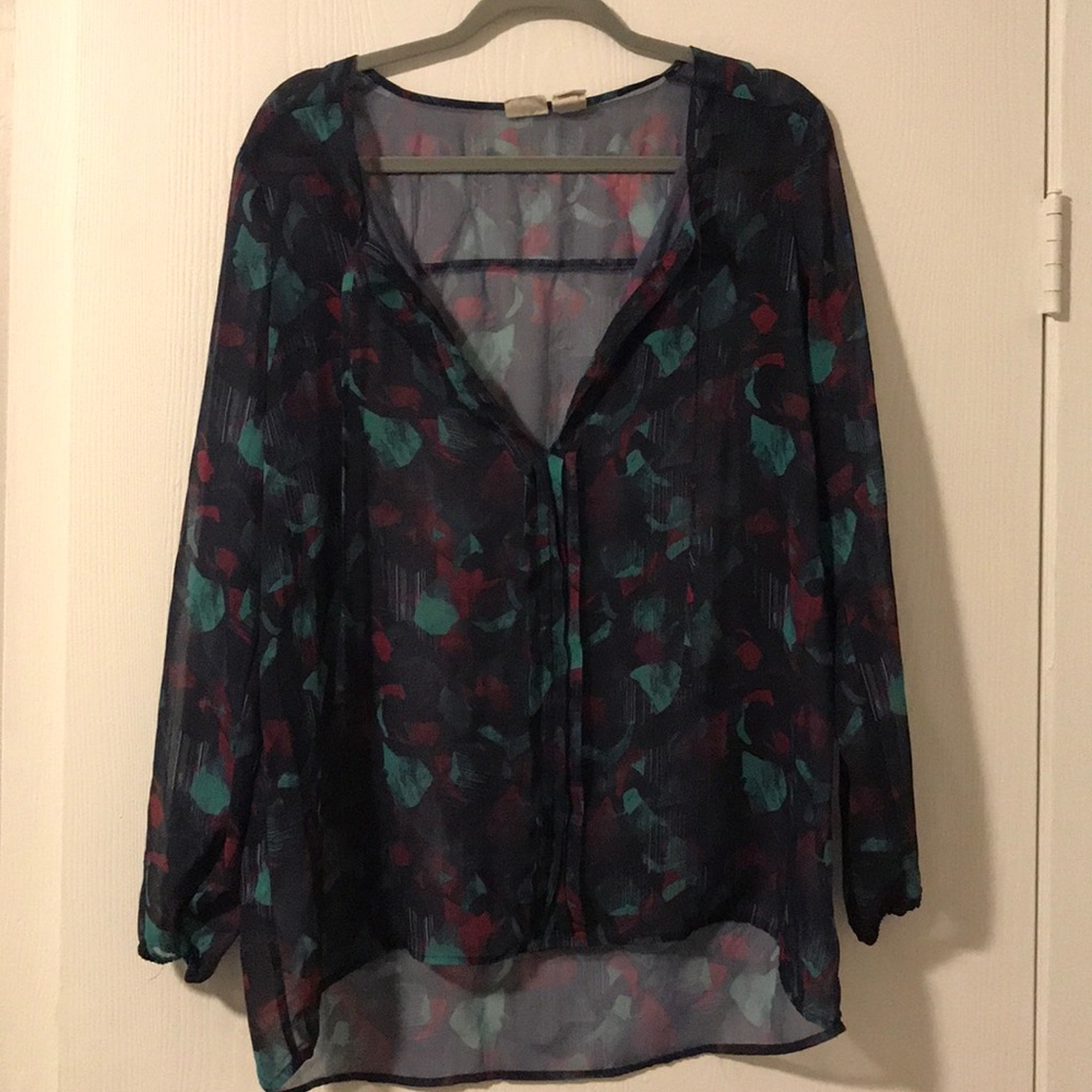 Sheer blouse